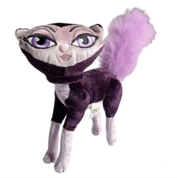 Bratz Petz Bobble Plush Daphne Catz Poseable Purple Pink Bendable Plush Cat - Picture 1 of 5